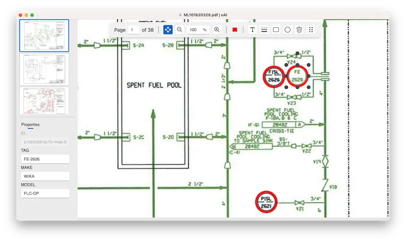 PID annotation with eAI
